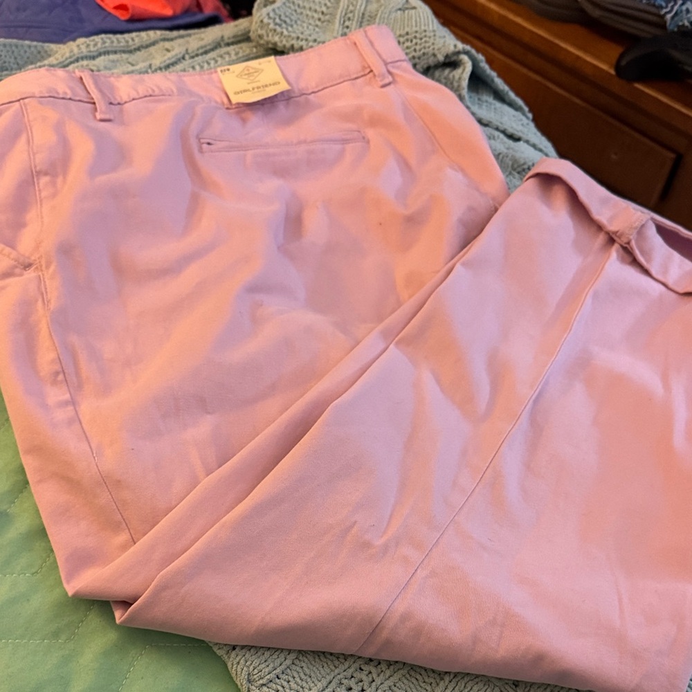 St. John's Bay Women's Pink Chinos